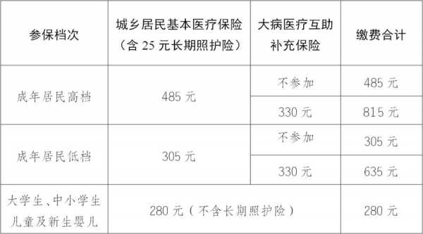 2017年补充医疗保险（2021补充医疗保险）