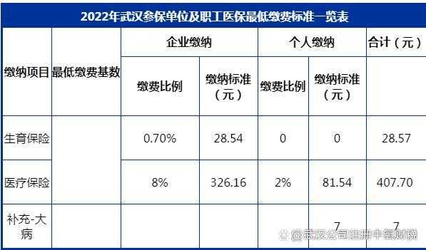 湖北职工医保2022年缴费标准？湖北城镇职工医疗保险