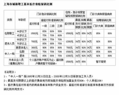 上海医疗保险赔付政策（2020上海医疗保险报销标准）