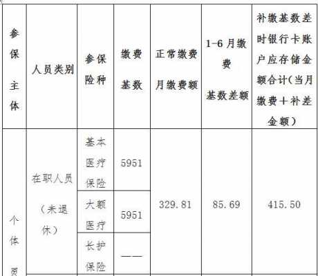 职工医疗保险补（职工医疗保险补交一年多少钱）