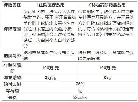 杭州大病医疗保险（杭州大病医疗保险报销比例）