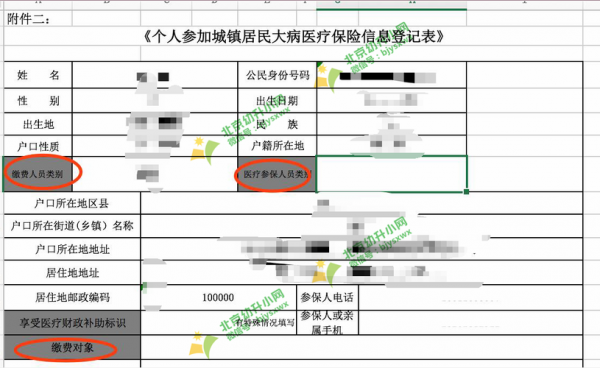 居民医疗保险登记（天津城乡居民医疗保险登记）